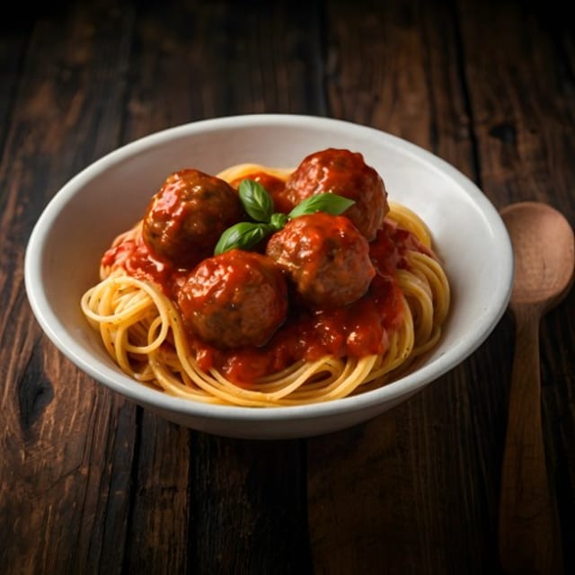 Child’s Spaghetti & Meatball.