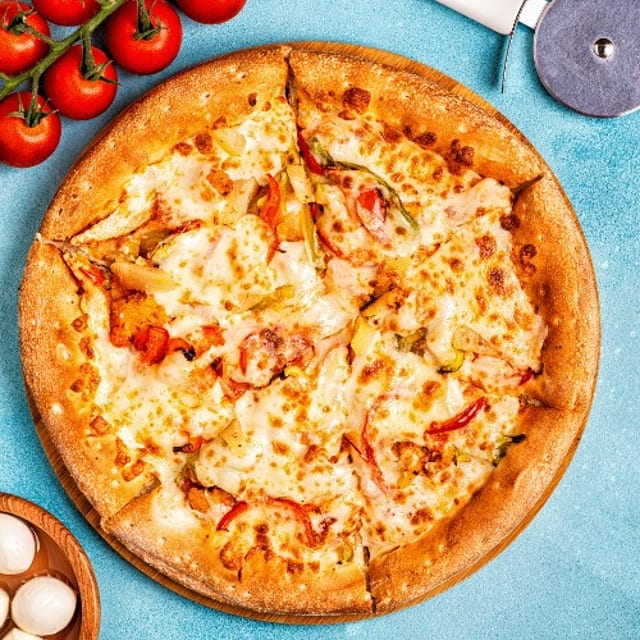 Chicken Parm Pizza.