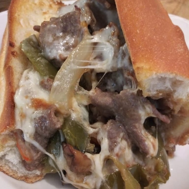 Indulge in Our Cheesesteak