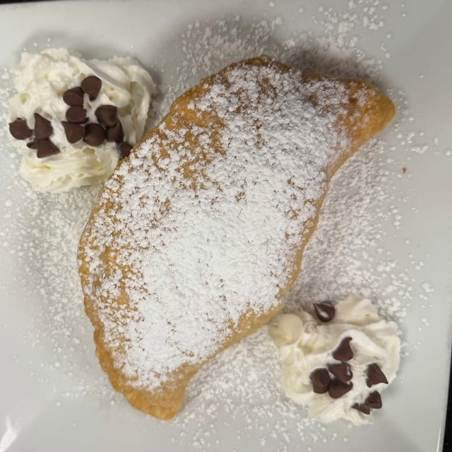 *Dessert* Fried Mini Calzone.